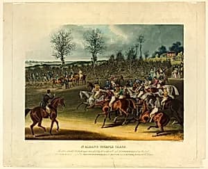 Saint Albans Steeplechase by Reeves
