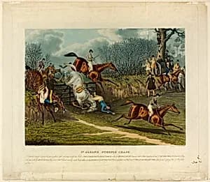 Saint Albans Steeplechase by Charles Hunt