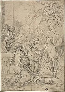 Portrait of School of Carlo Maratti