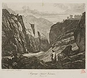 Saint Jerome by Charles François Daubigny