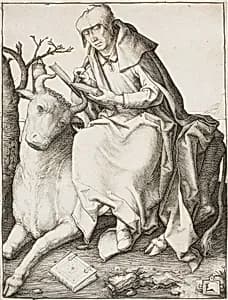 Saint Luke by Lucas van Leyden