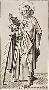 Saint Simon by Master F.V.B.