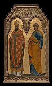 Saints Augustine and Peter