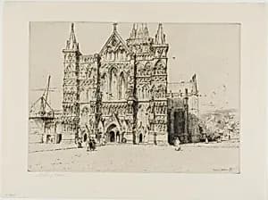 Salisbury Cathedral by Charles John Watson