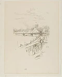 Savoy Pigeons by James McNeill Whistler
