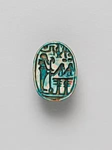 Scarab Depicting Ptah by Ancient Egyptian