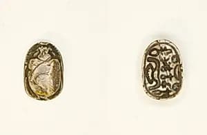 Scarab: Hieroglyphs by Ancient Egyptian