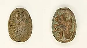 Scarab: Ram (Amun) by Ancient Egyptian