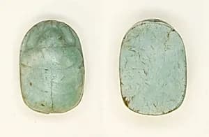 Scarab: Uninscribed by Ancient Egyptian