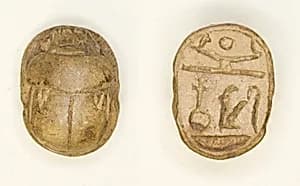 Scarab: Wish Formula by Ancient Egyptian