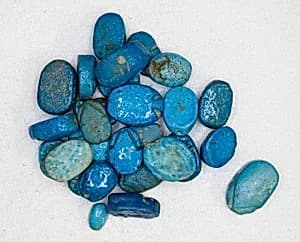 Scarabs with Plain Base by Ancient Egyptian