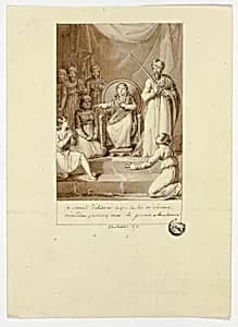 Scene from Racine's Athalie