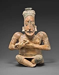 Seated Maternity Figure by Jalisco