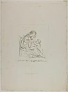 Seated Virgin by Dominique-Vivant Denon