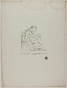 Seated Virgin by Dominique-Vivant Denon