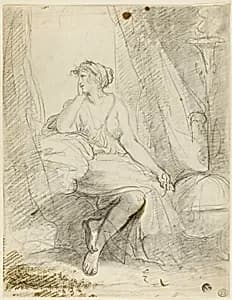 Seated Woman by John Hoppner