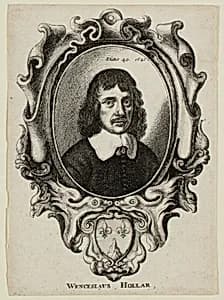 Self-Portrait by Wenceslaus Hollar