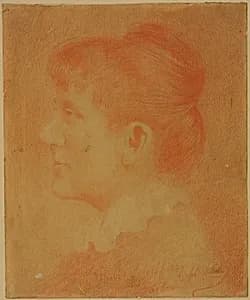 Self-Portrait by Kate Greenaway