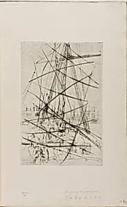 Shipping at Liverpool by James McNeill Whistler
