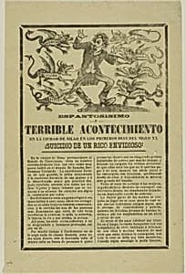Shocking and Terrible Occurrence by José Guadalupe Posada