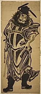 Shoki, the Demon Queller by Okumura Masanobu