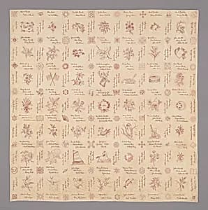 Signature Quilt by Unknown