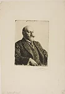 Sir Ernest Cassel by Anders Zorn