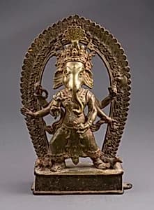 Six-Armed God Ganesha by Unknown