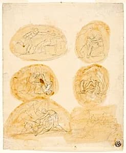 Six Vignettes by Thomas Stothard
