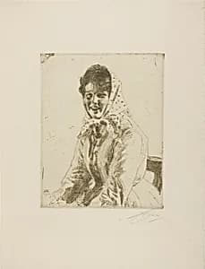 Skerikulla (A Skeri Girl) by Anders Zorn