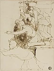 Sketch from the Escurial by David Wilkie