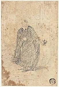Sketch of Actor Standing by John Sell Cotman