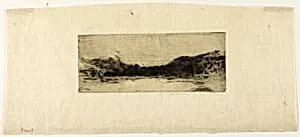 Sketch on the Tay by David Young Cameron
