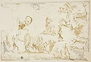 Sketches of Mythological Subjects by Giovanni Battista Cipriani