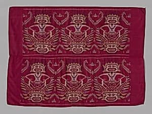 Skirt Cloth (Saput endek) by Unknown