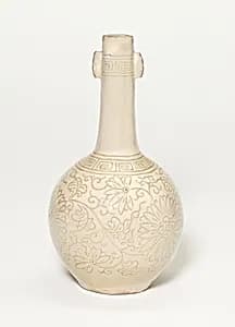 Small bottle-shaped vase by Unknown