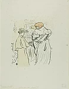 So You Are Experienced? by Henri de Toulouse-Lautrec