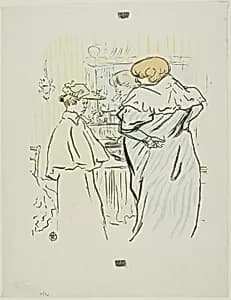 So You are Experienced? by Henri de Toulouse-Lautrec
