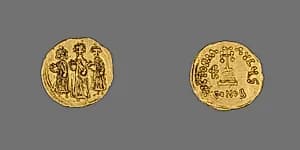Solidus (Coin) of Heraclius by Byzantine
