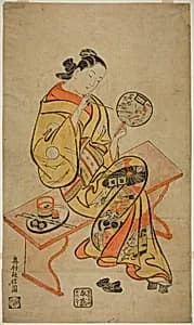 Solving a Puzzle by Okumura Masanobu