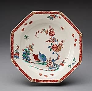 Soup Plate by Bow Porcelain Factory