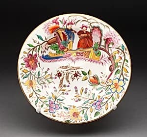 Soup Plate by Pinxton Porcelain Factory
