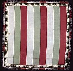 Square Shawl (Turnover) by Unknown