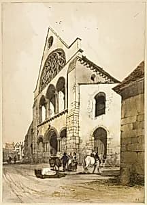 St. Andre, Chartres by Thomas Shotter Boys