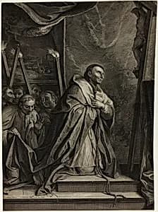 St. Charles Borromée by Gérard Edelinck