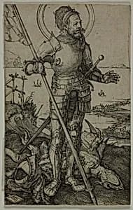St. George on Foot by Albrecht Dürer