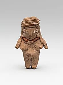 Standing Female Figurine by Chupícuaro