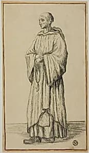 Standing Monk by Unknown artist