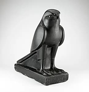 Statue of Horus by Ancient Egyptian