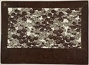 Stencil with Design of Mallows by Unknown